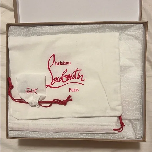 Louboutin Cassia Lace Up 100 - Picture 3 of 8